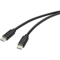 Renkforce RF-4716840 Câble USB 1 m USB 2.0 USB A USB C Noir (RF-4716840)