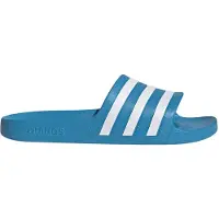 Adidas Mule 'Adilette Aqua' azur / blanc