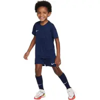 Nike Dri Fit Park Little Kit Short Sleeve Set Bleu 8 Years Enfants