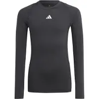Adidas T-Shirt fonctionnel 'TECHFIT AEROREADY' noir / blanc
