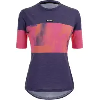 Santini T-shirt à Manches Courtes Forza Indoor Collection