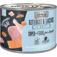Mac'S 6x200g Cat gourmet volaille & saumon nourriture pour chat humide