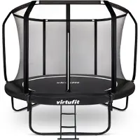 VirtuFit Trampoline de fitness avec filet de sécurité Premium