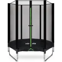 VirtuFit Trampoline de fitness avec filet de sécurité enfant