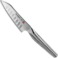 Global Ni GNS-01 couteau à légumes oriental avec alvéoles 11 cm