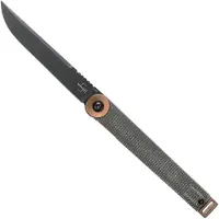Böker Couteau pliant Kaizen Green Canvas Micarta