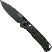 Benchmade Couteau pliant Mini Bugout S30V Black Cerakote, CF-Elite