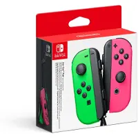 Nintendo Switch Joy-Con Set Splatoon Vert/Rose