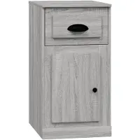 vidaXL Armoire latérale avec tiroir sonoma gris 40x50x75 cm