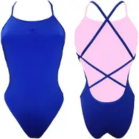 Turbo Patron Sirene Swimsuit Bleu M Femme
