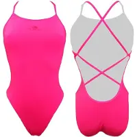 Turbo Patron Sirene Swimsuit Rose 2XL Femme