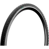 Pirelli Pneus Angel XT Urban, modèle à flancs réfléchissants, 700x57C, couleur noire - Pneus urbains avec...