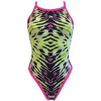 Turbo Animal Swimsuit Multicolore 2XL Femme