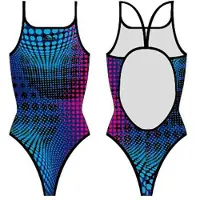 Turbo Walnut Swimsuit Bleu,Noir L Femme