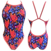 Turbo Granes Revolution Swimsuit Orange,Bleu L Femme