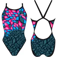 Turbo Crystal Revolution Swimsuit Multicolore 2XL Femme