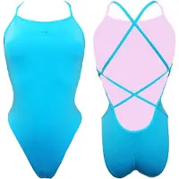 Turbo Patron Sirene Swimsuit Bleu M Femme