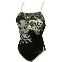 Turbo New Jocker Swimsuit Noir,Gris L Femme