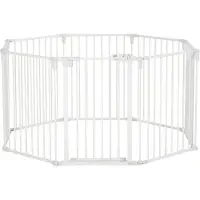 PawHut Clôture pour chiens composée de 8 panneaux D06-128V01