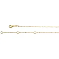 Jackie Gold Chaîne coeur en or jaune 14 carats
