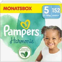 Pampers Couches Harmonie, taille 5, 152 couches, 11 kg-16 kg