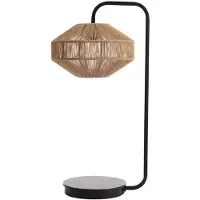 Light & Living Lampe de table en rotin Lyra Ø 26cm