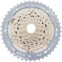 E*thirteen Helix Race Cassette Argenté 12s / 9-45t