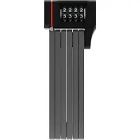 ABUS Antivol pliable à code Bordo 5700C/80 cm Noir + support SH