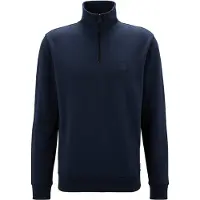 BOSS Sweat en molleton de coton avec col camionneur