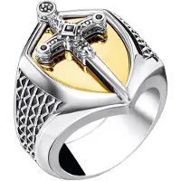 Thomas Sabo Unisex anneaux TR2309-849-7-54