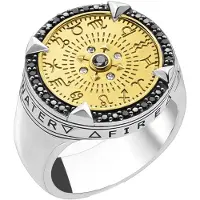 Thomas Sabo Homme anneaux TR2329-849-7-64