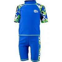 Beco Unisexe, Maillot de bain, Sealife Kids Swimsuit Swimsuit One Piece UV 50+ Shorty Gr. 80-158 (as3, Numeric, Numeric, Bleu, (104)