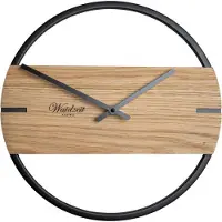 Waidzeit - Horloge murale - Novum - Chêne - WNE-04