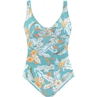 Sunseeker Maillot de bain bleu ciel / orange / blanc