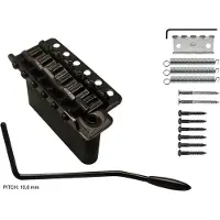 Wilkinson T-WVCS-B chevalet tremolo pour guitare style ST - noir