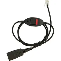 Jabra Câble de connexion GN QD sur RJ10 spiralé 0,5