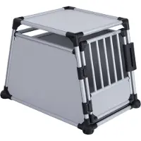 Trixie Aluminium 63x65x90 Cm Pet Carrier Argenté 63 x 65 x 90 cm