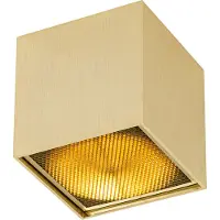 QAZQA Spot design doré - Box Honey