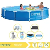Intex Piscine tubulaire rectangulaire - 366 x 76 cm - 7 pièces - Modèle S31592