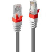 Lindy Patchkabel Cat6(A) SSTP / S/FTP PIMF grau 0.50m 10Gbit