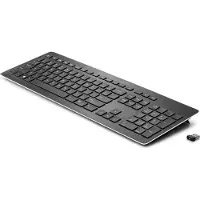 HP Premium Wireless Keyboard English Argenté