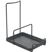 Metaltex 352908000 Porte-couvercles et porte-cuillères Tokyo LAVA, noir mat