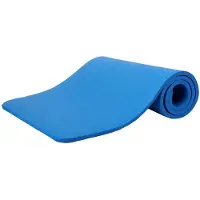 Tresko Tapis de Yoga 190x100x1,5cm Tapis de gymnastique Pilates Bleu