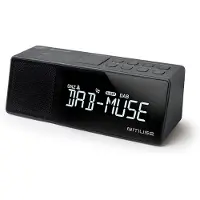 Muse M-172 DBT alarm clock Digital alarm clock Black