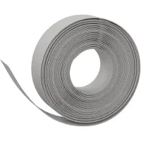 vidaXL Bordure de pelouse Gris 10 m 15 cm Polyéthylène