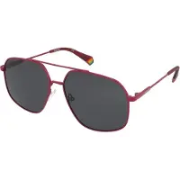 Polaroid Lunettes de soleil Unisexe - - PLD 6173S - Couleur CYCLAMEN - Monture en métal - Style Tendance