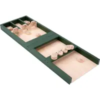 Angel Sports Jeu de palets en bois pour enfants Dino, 80cm