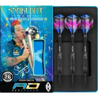 Red Dragon Peter Wright Snakebite 3 Black Tungsten 90% Steeltip 26 g