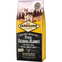 Carnilove Dog Fresh 12kg Poulet et lapin