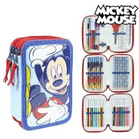 Cerdá Plumier avec accessoires 3 niveaux Mickey 2100003041